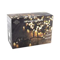 Kerstverlichting warm wit buiten 700 lampjes 1400 cm inclusief timer en dimmer - thumbnail