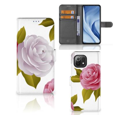 Xiaomi 11 Lite 5G NE | Mi 11 Lite Hoesje Roses Xiaomi 11 Lite 5G NE | Mi 11 Lite Hoesje Roses
