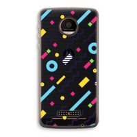 8-bit N°8: Motorola Moto Z Force Transparant Hoesje