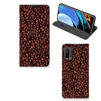Xiaomi Poco M3 | Redmi 9T | Flip Style Cover | Koffiebonen