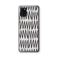 Marrakech Zigzag: Samsung Galaxy A31 Transparant Hoesje
