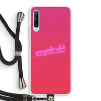 Vice Glow: Huawei P Smart Pro Transparant Hoesje met koord