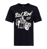 King Kerosin Rat Rod Roadrunner Shirt Black-XXXXXL