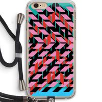 Skew Blush 2: iPhone 6 PLUS / 6S PLUS Transparant Hoesje met koord