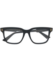 Gucci Eyewear lunettes de vue à détail de logo - Noir