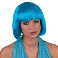 Turquoise pruiken voor vrouwen - thumbnail