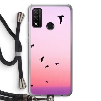 Fly away: Huawei P Smart (2020) Transparant Hoesje met koord