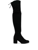 Stuart Weitzman cuissardes Tieland 85 mm - Noir