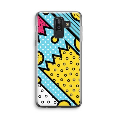 Pop Art #1: Samsung Galaxy J8 (2018) Transparant Hoesje