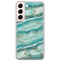 Samsung Galaxy S22 Plus siliconen hoesje - Mamer azuurblauw