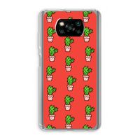Mini cactus: Xiaomi Poco X3 Pro Transparant Hoesje