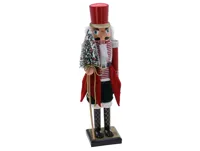 NOTENKRAKER 77CM ROOD GESTREEP