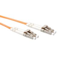 ACT RL9001 Glasvezel Patchkabel Duplex LSZH - LC/LC 62.5/125µm OM1 - 1 meter