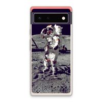 Spaceman: Google Pixel 6 Transparant Hoesje