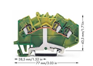 780-637  - Ground terminal block 1-p 5mm 780-637