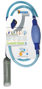 Superfish Gravel Clean L - Auto-Start 2-in-1 Aquarium Reiniger voor Schone Bodem & Waterverversing