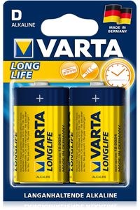 Varta Longlife D/LR20 Batterij 4120110412 - 1.5V - 1x2