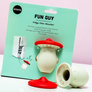 Ototo Design Fun Guy onderdeel & accessoire voor koelkasten/vriezers Verfrisser Rood, Wit
