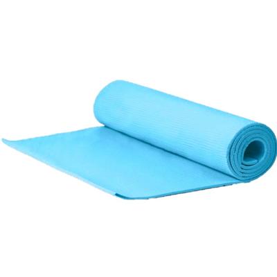 Yogamat/fitness sport matje - blauw - 180 x 51 x 1 cm - Sportmat - Thuis sporten
