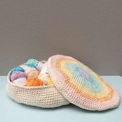 Yarn and Colors Rainbow Basket Haakpakket