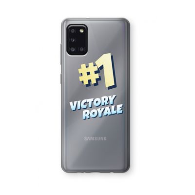 Victory Royale: Samsung Galaxy A31 Transparant Hoesje