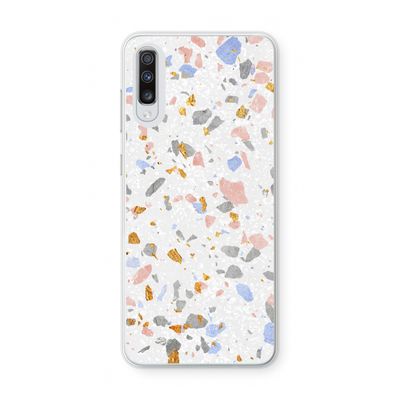 Terrazzo N°8: Samsung Galaxy A70 Transparant Hoesje