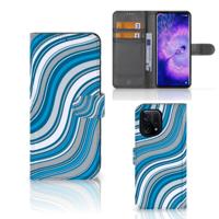 OPPO Find X5 | Telefoon Hoesje | Waves Blue