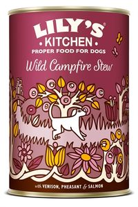 Lily's Kitchen HE595135 natvoer voor hond Appel, Aardappel, Zalm, Wild Universeel 400 g