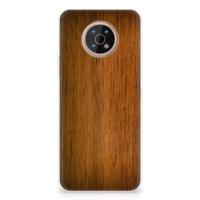 Nokia G50 | Bumper Hoesje | Donker Hout Nokia G50 | Bumper Hoesje | Donker Hout