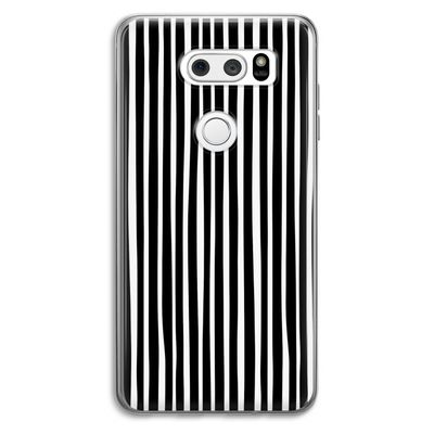 Stripes: LG V30 Transparant Hoesje