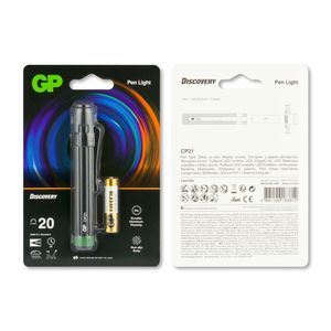 GP CP21 zaklamp 20 lumen met 1 x AAA batterij