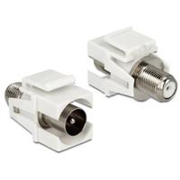 Delock 86335 F-inbouwmodule Keystone 1 stuk(s)