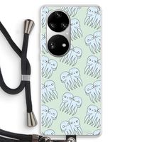 Octopussen: Huawei P50 Pro Transparant Hoesje met koord