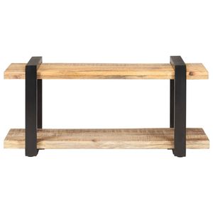 The Living Store Tv-meubel 90x40x40 cm ruw mangohout - Kast