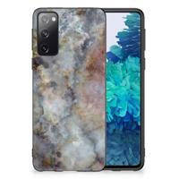Samsung Galaxy S20 Gripcase Marmer Grijs Samsung Galaxy S20 Gripcase Marmer Grijs