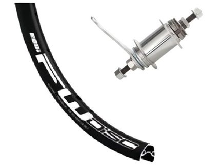 Rodi achterwiel 28 inch 622 mm ventura alu/zink zwart