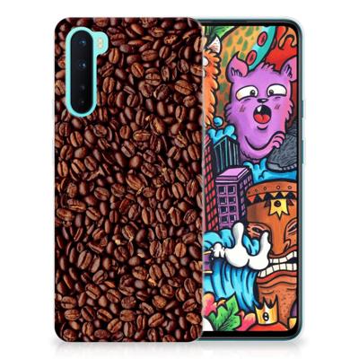 OnePlus Nord | Siliconen Case | Koffiebonen