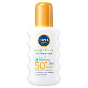 Nivea Sun Babies & Kids - Protect & Sensitive Spray - Factor SPF50+ - Zonnebrand spray 200ml