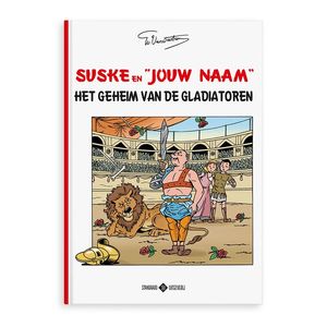 Persoonlijk stripboek - Suske en Wiske &apos;Het geheim van de gladiatoren&apos; (Hardcover)