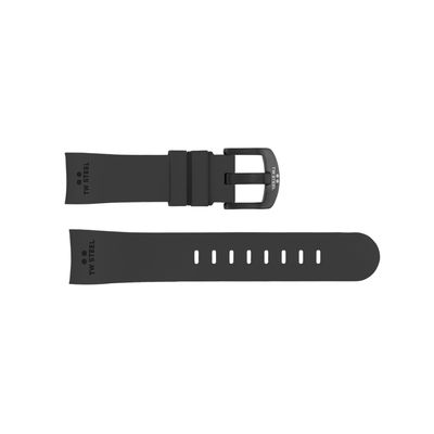 TW Steel horlogeband TWB136 Silicoon Zwart 22mm