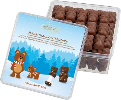 Hamlet marshmallow chocolade, doos van 400 gram