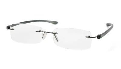 Leesbril Eschenbach Randloos-Grijs -+4.00