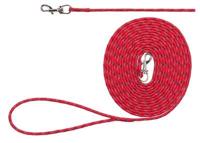 TRIXIE HONDENRIEM JUNIOR SLEEPLIJN LANG ROOD