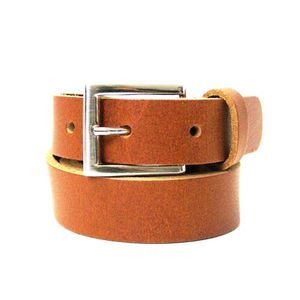 Leren Riem Cognac - 3cm