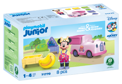 Playmobil® Junior 71770 Minnie Mouse&apos;s fruit sorteer wagen