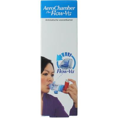 Diversen Aerochamber + flow VU mondstuk blauw