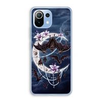 Vleermuizen Maan: Xiaomi Mi 11 Lite Transparant Hoesje