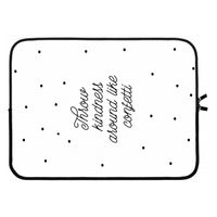Confetti: Laptop sleeve 15 inch