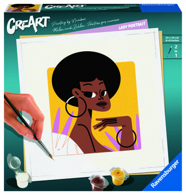 Ravensburger CreArt Lady Portrait
