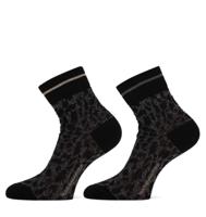 MarcMarcs Sammy sokken 2-pack zwart Textiel Unisex